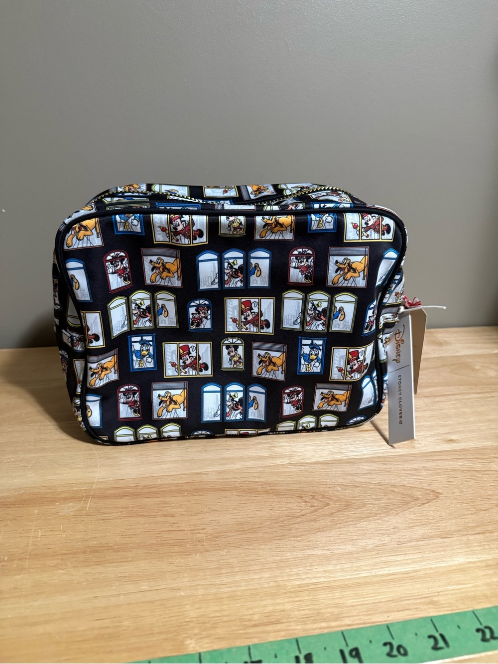 Stoney Clover Lane Disney large Cosmetic Bag  Thanksgiving Day Parade 10 x 8 x 4